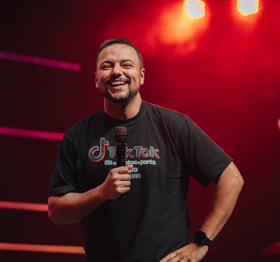 Paulo Zamparo no palco